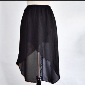 Wet Seal Hi-low skirt